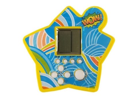 GRA ELEKTRONICZNA KIESZONKOWA TETRIS GWIAZDKA ŻÓŁTY