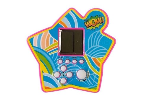 GRA ELEKTRONICZNA KIESZONKOWA TETRIS RÓŻOWY
