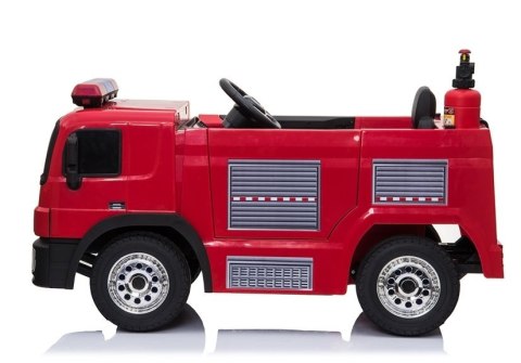 POJAZD NA AKUMULATOR WÓZ STRAŻACKI CZERWONY SX1818