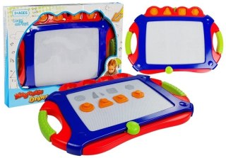 TABLICA MAGNETYCZNA ZNIKOPIS GRANATOWY STEMPELKI PIECZĄTKI