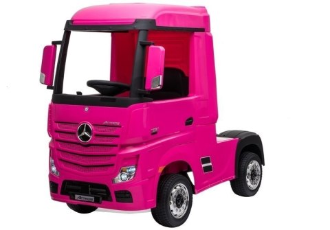 AUTO NA AKUMULATOR MERCEDES ACTROS RÓŻOWY 4X4