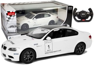 AUTO R/C BMW M3 RASTAR 1:14 BIAŁY NA PILOTA