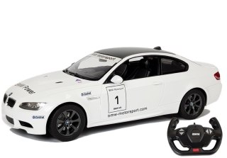AUTO R/C BMW M3 RASTAR 1:14 BIAŁY NA PILOTA