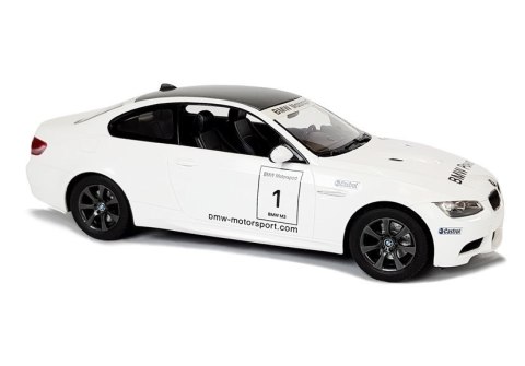 AUTO R/C BMW M3 RASTAR 1:14 BIAŁY NA PILOTA