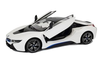 AUTO R/C BMW I8 RASTAR 1:14 BIAŁY DRZWI AUTOMATYCZNE