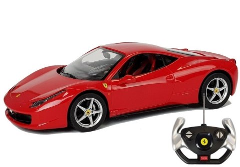 AUTO R/C FERRARI ITALIA RASTAR 1:14 CZERWONE NA PILOTA