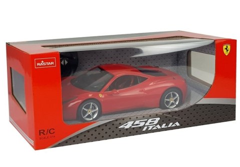 AUTO R/C FERRARI ITALIA RASTAR 1:14 CZERWONE NA PILOTA