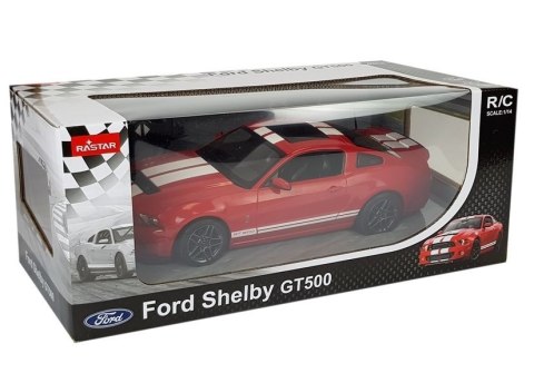 AUTO R/C FORD SHELBY RASTAR 1:14 CZERWONY NA PILOTA