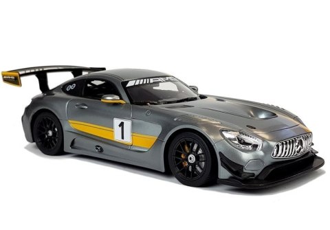AUTO R/C MERCEDES AMG GT3 RASTAR 1:14 SZARE NA PILOTA