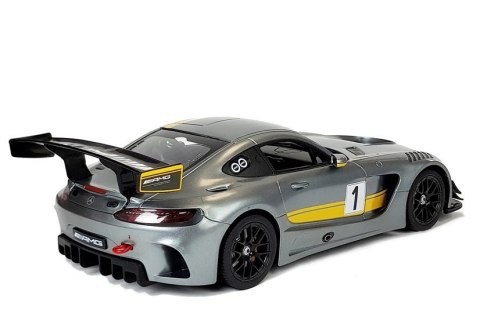 AUTO R/C MERCEDES AMG GT3 RASTAR 1:14 SZARE NA PILOTA