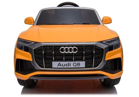 AUTO NA AKUMULATOR AUDI Q8 JJ2066 ŻÓŁTY LAKIEROWANY