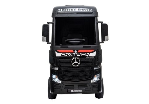 AUTO NA AKUMULATOR MERCEDES ACTROS CZARNY LAKIEROWANY MP4