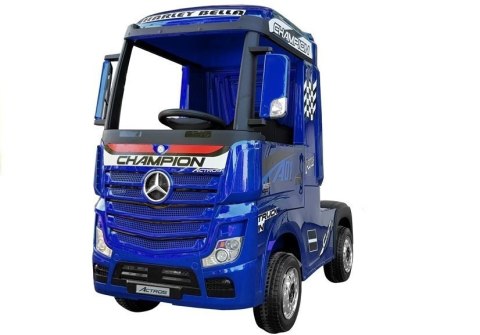 AUTO NA AKUMULATOR MERCEDES ACTROS NIEBIESKI LAKIEROWANY MP4
