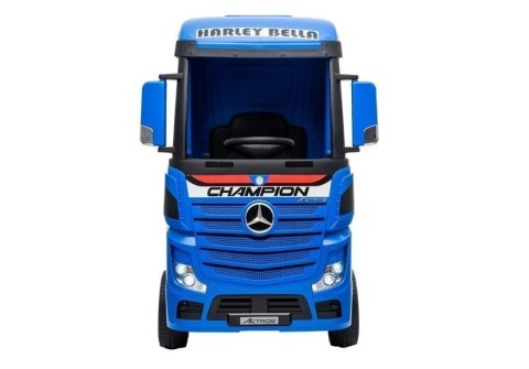 AUTO NA AKUMULATOR MERCEDES ACTROS NIEBIESKI LAKIEROWANY MP4