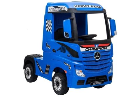 AUTO NA AKUMULATOR MERCEDES ACTROS NIEBIESKI LAKIEROWANY MP4