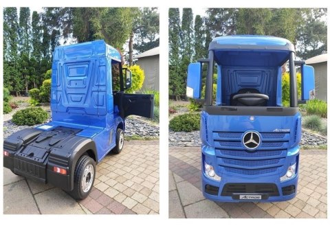 AUTO NA AKUMULATOR MERCEDES ACTROS NIEBIESKI LAKIEROWANY MP4