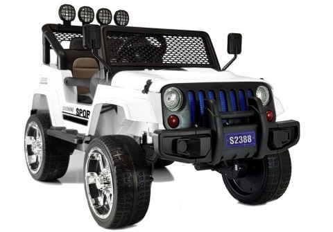 AUTO NA AKUMULATOR S2388 JEEP BIAŁY 4X45W