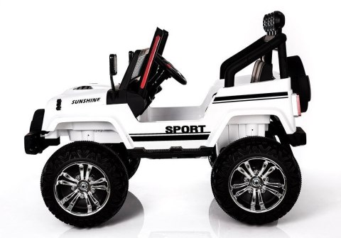 AUTO NA AKUMULATOR S2388 JEEP BIAŁY 4X45W