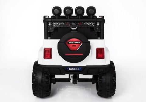 AUTO NA AKUMULATOR S2388 JEEP BIAŁY 4X45W