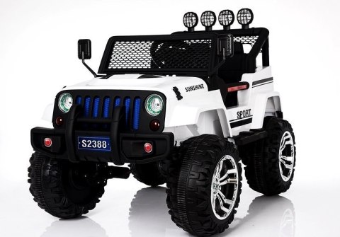 AUTO NA AKUMULATOR S2388 JEEP BIAŁY 4X45W
