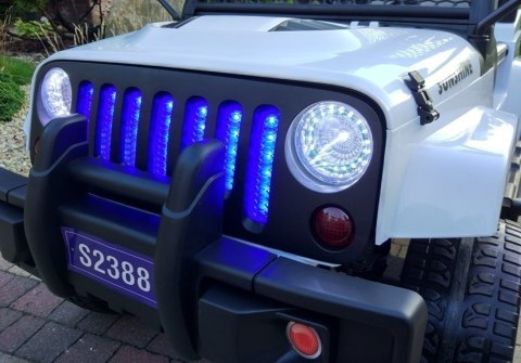 AUTO NA AKUMULATOR S2388 JEEP BIAŁY 4X45W