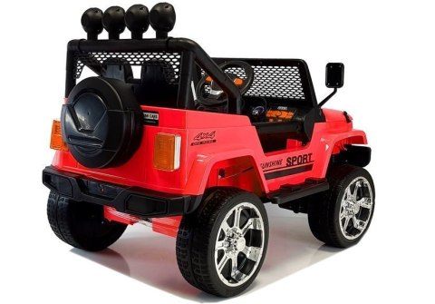 AUTO NA AKUMULATOR S2388 JEEP CZERWONY 4X45W
