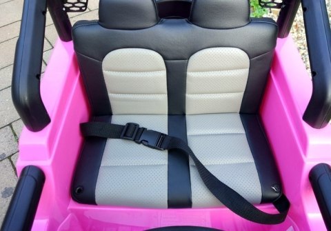 AUTO NA AKUMULATOR S2388 JEEP RÓŻOWY 4X45W