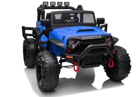 AUTO NA AKUMULATOR JEEP JC666 NIEBIESKI LAKIEROWANY