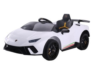 AUTO NA AKUMULATOR LAMBORGHINI HURACAN BIAŁE