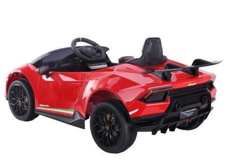 AUTO NA AKUMULATOR LAMBORGHINI HURACAN CZERWONE