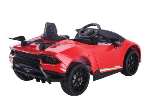 AUTO NA AKUMULATOR LAMBORGHINI HURACAN CZERWONE
