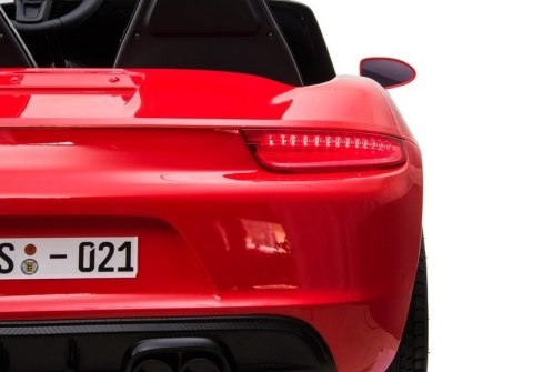 AUTO NA AKUMULATOR YSA021A CZERWONY LAKIEROWANY