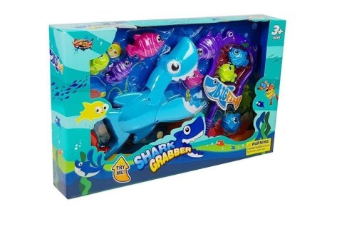 GRA KĄPIELOWA REKIN ŁOWCA RYBEK SIATKA PODBIERAK