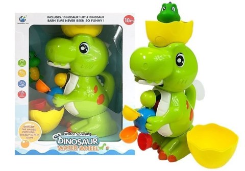 KĄPIELOWY DINOZAUR MŁYNEK TRYSKAJĄCY WODĄ