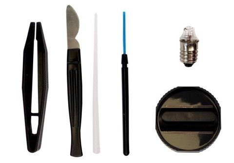 MIKROSKOP DZIECIĘCY WALIZKA NAUKA 300X 600X 1200X