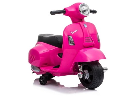 SKUTER NA AKUMULATOR VESPA GTS 300 MINI RÓŻOWY