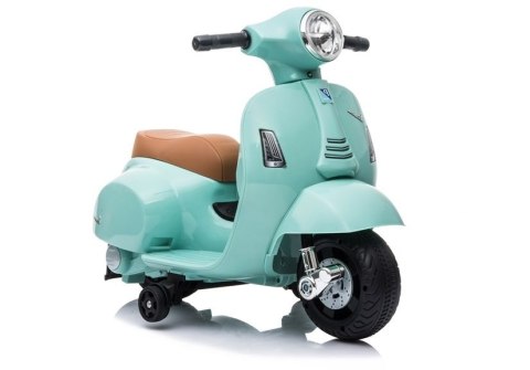 SKUTER NA AKUMULATOR VESPA GTS 300 MINI TURKUSOWY