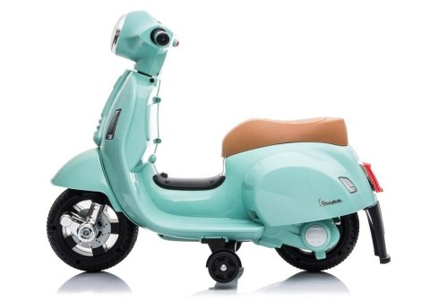 SKUTER NA AKUMULATOR VESPA GTS 300 MINI TURKUSOWY