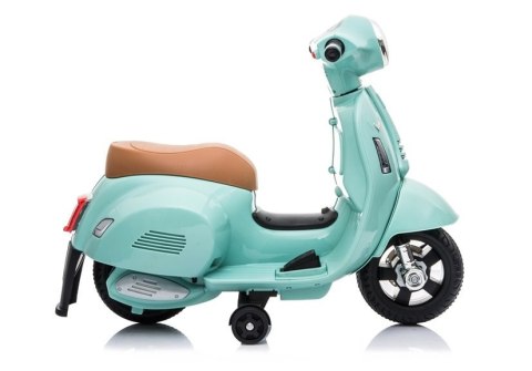 SKUTER NA AKUMULATOR VESPA GTS 300 MINI TURKUSOWY