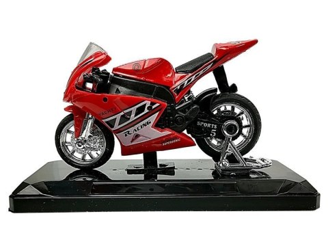 SPORTOWY MOTOCYKL Z DŹWIĘKAMI 1:18 4 KOLORY