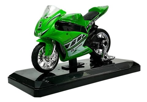 SPORTOWY MOTOCYKL Z DŹWIĘKAMI 1:18 4 KOLORY