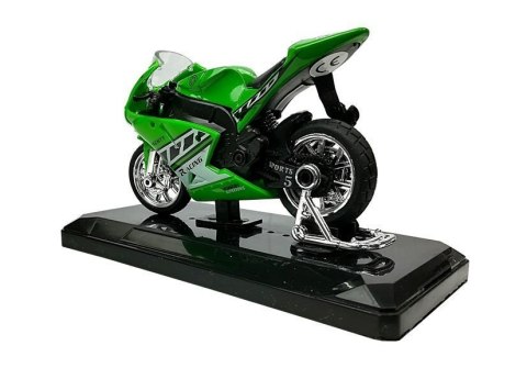 SPORTOWY MOTOCYKL Z DŹWIĘKAMI 1:18 4 KOLORY