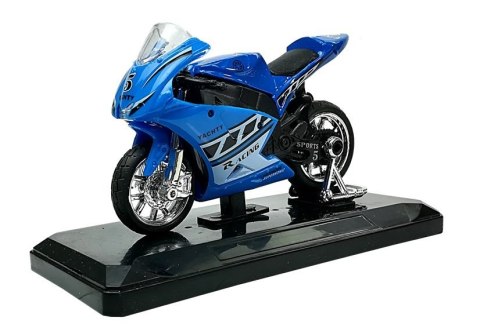 SPORTOWY MOTOCYKL Z DŹWIĘKAMI 1:18 4 KOLORY