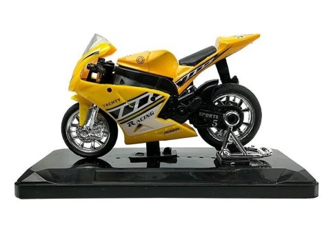 SPORTOWY MOTOCYKL Z DŹWIĘKAMI 1:18 4 KOLORY