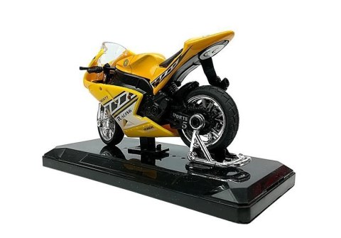SPORTOWY MOTOCYKL Z DŹWIĘKAMI 1:18 4 KOLORY