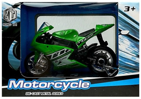 SPORTOWY MOTOCYKL Z DŹWIĘKAMI 1:18 4 KOLORY