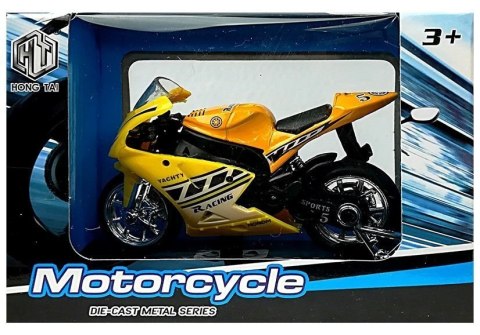 SPORTOWY MOTOCYKL Z DŹWIĘKAMI 1:18 4 KOLORY