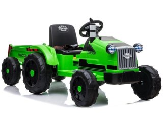 TRAKTOR NA AKUMULATOR Z PRZYCZEPĄ CH9959 ZIELONY