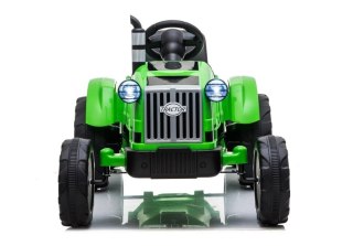 TRAKTOR NA AKUMULATOR Z PRZYCZEPĄ CH9959 ZIELONY