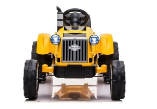TRAKTOR NA AKUMULATOR Z PRZYCZEPĄ CH9959 ŻÓŁTY